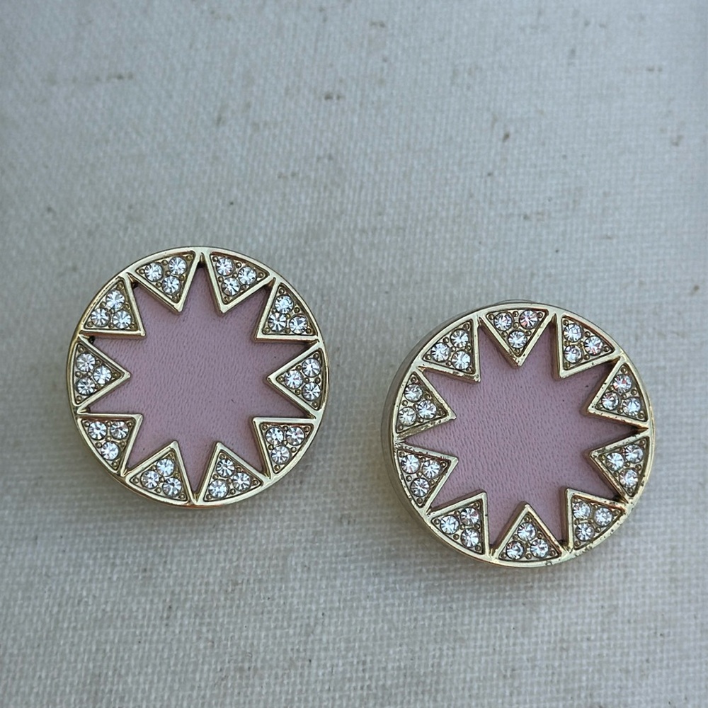 House of Harlow starburst pierced earrings